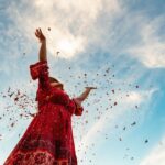 Happy Woman Outdoors